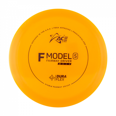 Prodigy Disc ACE Line F Model S DuraFlex Väylädraiveri Frisbeegolfkiekko, oranssi
