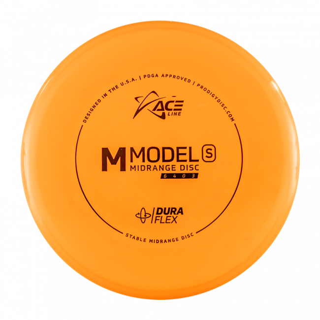 Prodigy Disc ACE Line M Model S DuraFlex Midari Frisbeegolfkiekko, oranssi
