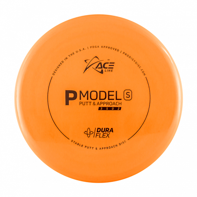 Prodigy Disc ACE Line P Model S DuraFlex Putteri Frisbeegolfkiekko, oranssi