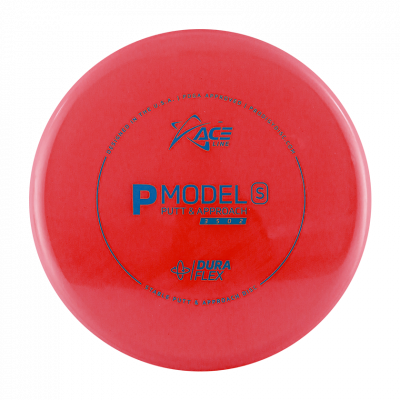 Prodigy Disc ACE Line P Model S DuraFlex Putteri Frisbeegolfkiekko, punainen