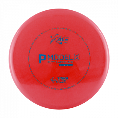 Prodigy Disc ACE Line P Model S DuraFlex Putteri Frisbeegolfkiekko, punainen