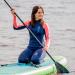 FitNord Aqua Leaf 340 SUP-lautasetti 2023, vihreä (kantavuus 200 kg, lasikuitumela)