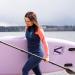 FitNord Aqua Leaf 340 SUP-lautasetti 2023, pinkki (kantavuus 200 kg, lasikuitumela)
