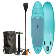 FitNord Aqua 300 SUP-lautasetti, turkoosi (kantavuus 120 kg) 2025