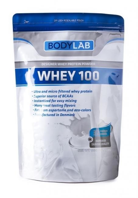 Heraproteiini, Bodylab Whey100 1 kg, maustamaton