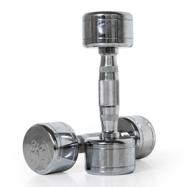 Kromikäsipainot 6 kg (PARI), FitNord