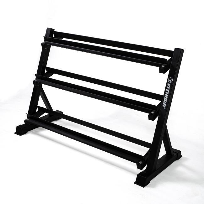 FitNord Käsipainoteline kolmikerroksinen, 130 cm