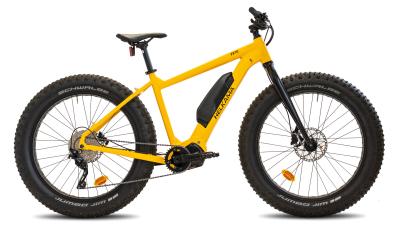 Helkama FE10 Sähköfatbike, keltainen (504 Wh akku)