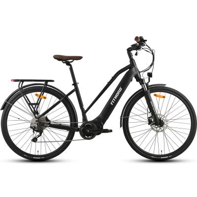FitNord Ava 700 Sähköpyörä 2023, musta (720 Wh tehoakku)