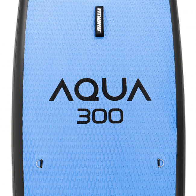 Fitnord Aqua 300 SUP-laudan keskiosa, musta&sininen