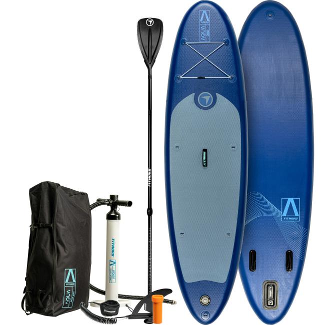 FitNord Aqua 300 SUP-lautasetti 2023, sininen (kantavuus 120 kg)