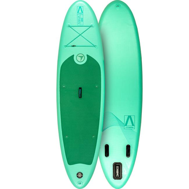 FitNord Aqua 300 SUP-lautasetti 2023, mintunvihreä (kantavuus 120 kg)