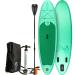 FitNord Aqua 300 SUP-lautasetti 2023, mintunvihreä (kantavuus 120 kg)