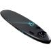 FitNord Aqua 330 SUP-lautasetti 2023, musta (kantavuus 150 kg, lasikuitumela)