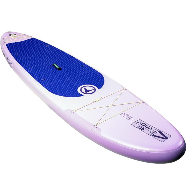 FitNord Aqua 330 SUP-lautasetti 2023, laventeli (kantavuus 150 kg, lasikuitumela)