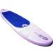 FitNord Aqua 330 SUP-lautasetti 2023, laventeli (kantavuus 150 kg, lasikuitumela)