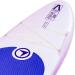 FitNord Aqua 330 SUP-lautasetti 2023, laventeli (kantavuus 150 kg, lasikuitumela)