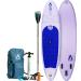FitNord Aqua 330 SUP-lautasetti 2023, laventeli (kantavuus 150 kg, lasikuitumela)