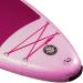 FitNord Aqua Leaf 340 SUP-lautasetti 2023, pinkki (kantavuus 200 kg, lasikuitumela)
