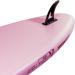 FitNord Aqua Leaf 340 SUP-lautasetti 2023, pinkki (kantavuus 200 kg, lasikuitumela)