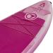 FitNord Aqua Leaf 340 SUP-lautasetti 2023, pinkki (kantavuus 200 kg, lasikuitumela)