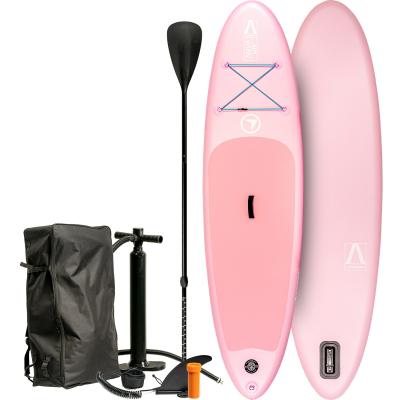 FitNord Aqua Lite SUP-lautasetti 2023, vaaleanpunainen (kantavuus 110 kg)