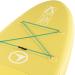 FitNord Aqua Lite SUP-lautasetti 2023, keltainen (kantavuus 110 kg)