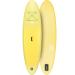 FitNord Aqua Lite SUP-lautasetti 2023, keltainen (kantavuus 110 kg)