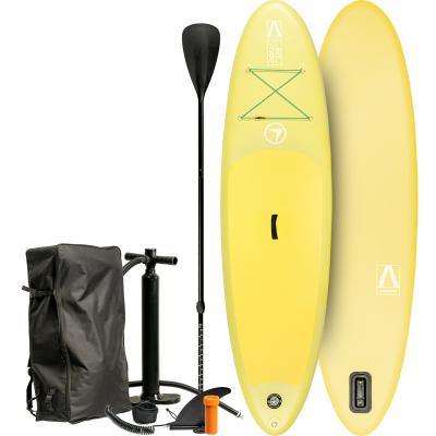 FitNord Aqua Lite SUP-lautasetti 2023, keltainen (kantavuus 110 kg)