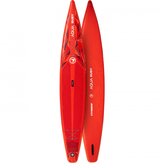 FitNord Aqua Ruby 14' SUP-lautasetti (kantavuus 160 kg)