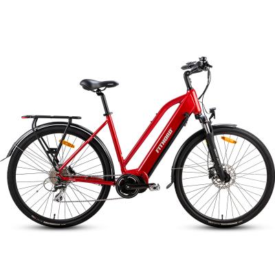 FitNord Ava 500 Sähköpyörä 2023, punainen (630 Wh akku)