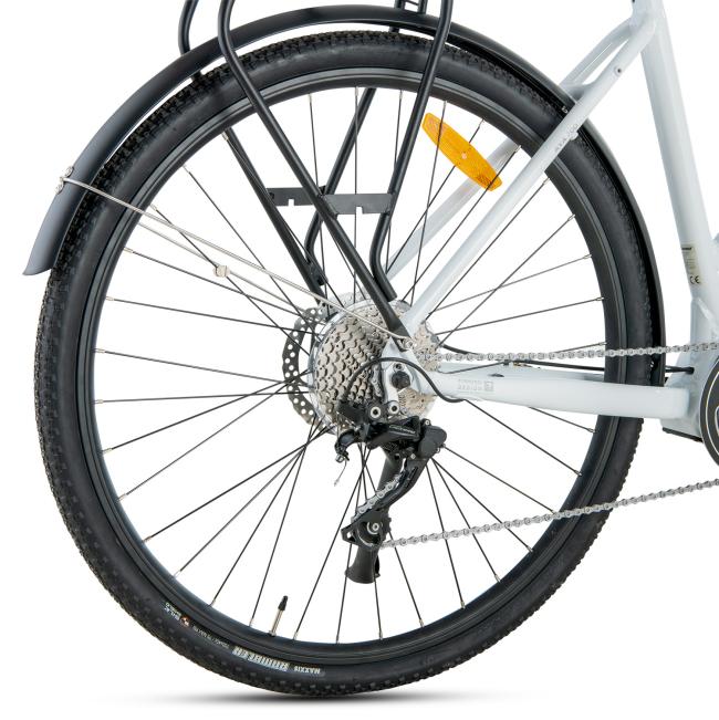 FitNord Ava 700 Sähköpyörä 2023, valkoinen (720 Wh tehoakku)