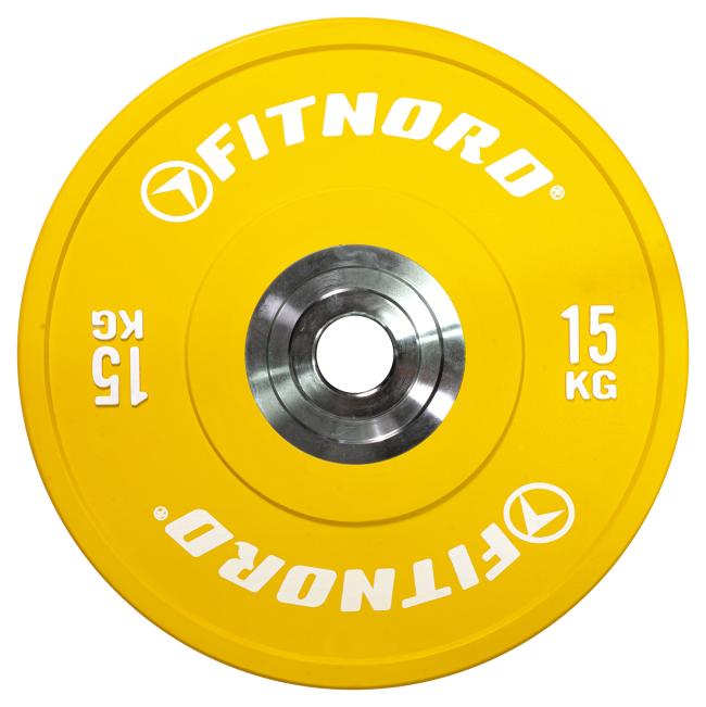FitNord Competition Bumper Levypaino 15 kg