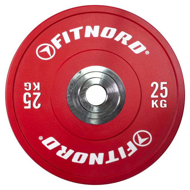 FitNord Competition Bumper Levypaino 25 kg