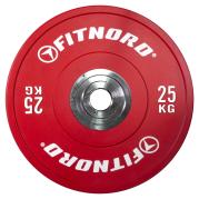 FitNord Competition Bumper Levypaino 25 kg