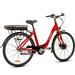 FitNord Classic 200 Sähköpyörä 2023, punainen (540Wh tehoakku)