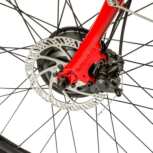 FitNord Classic 200 Sähköpyörä 2023, punainen (540Wh tehoakku)