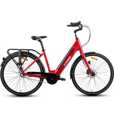FitNord Classic 300 Sähköpyörä 2023, punainen (504 Wh akku)
