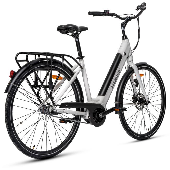 FitNord Classic 300 Sähköpyörä 2023, valkoinen (504 Wh akku)