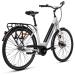 FitNord Classic 300 Sähköpyörä 2023, valkoinen (504 Wh akku)