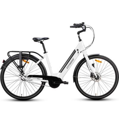 FitNord Classic 300 Sähköpyörä 2023, valkoinen (504 Wh akku)