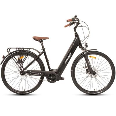 **VALMIIKSI KASATTU** FitNord Classic 500 Sähköpyörä 2023, musta (612 Wh tehoakku) (Runko 48 cm, renkaat 28")