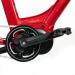 FitNord Classic 500 Sähköpyörä polkimet, punainen