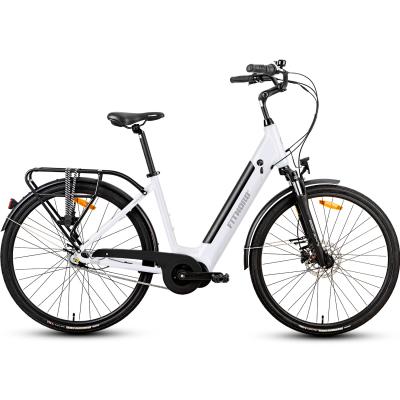 FitNord Classic 500 Sähköpyörä 2023, valkoinen (630 Wh akku)