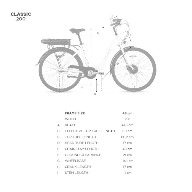 FitNord Classic 200 Sähköpyörä, punainen (540Wh akku) + VUODEN LISÄTAKUU