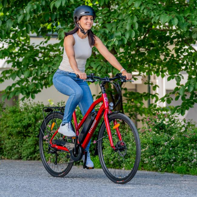 FitNord Ava 200 Sähköpyörä 2023, punainen (540 Wh akku)