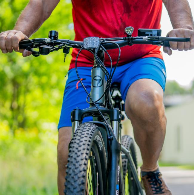FitNord Ranger 200 Sähkömaastopyörä 2023, vihreä (540Wh akku)