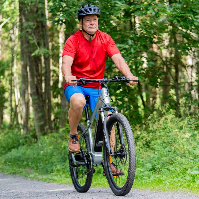 FitNord Ranger 300 Sähkömaastopyörä 2023, minttu (720Wh tehoakku)