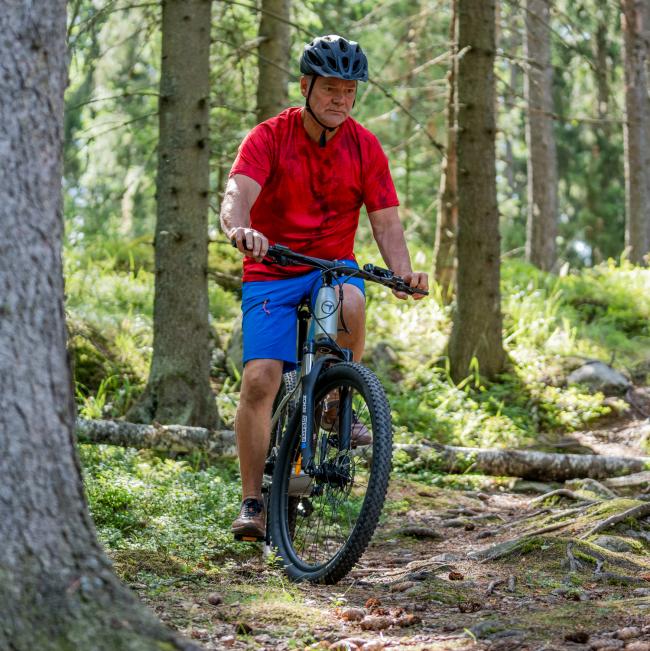 FitNord Ranger 300 Sähkömaastopyörä 2023, minttu (720Wh tehoakku)