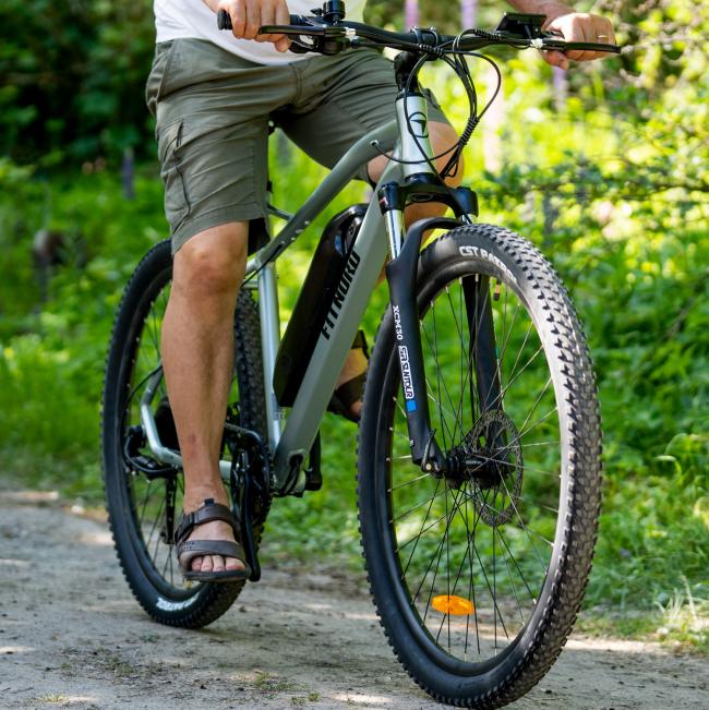 FitNord Ranger 200 Sähkömaastopyörä 2023, minttu (540Wh akku)
